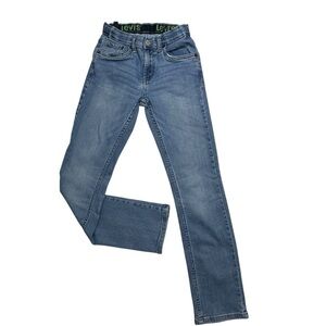 Levi's Boys 511 Slim Fit Denim Blue Jeans Size 12